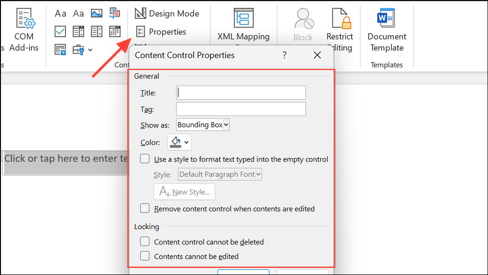 How to Insert a Text Field in Microsoft Word