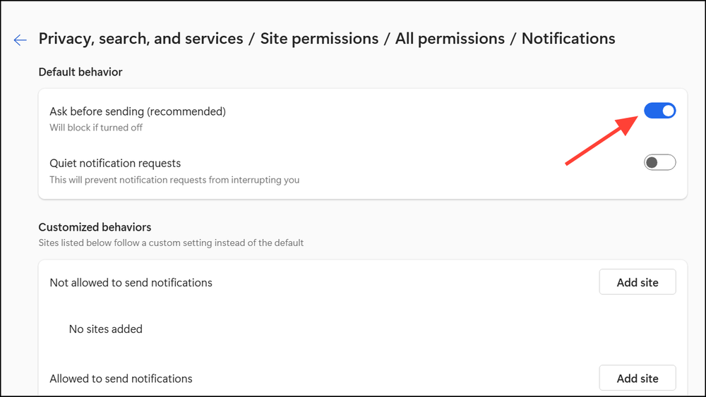 How to Fix Microsoft Edge Push Notifications Not Working