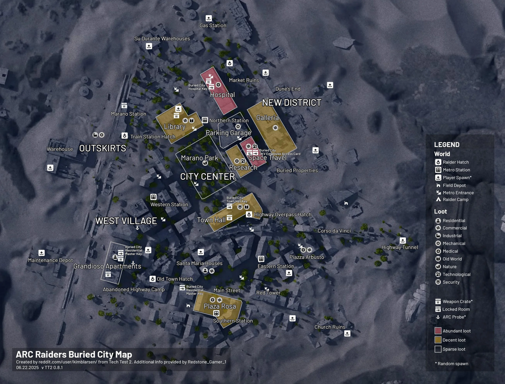 ARC Raiders player counts per map: squads, matchmaking, and raids