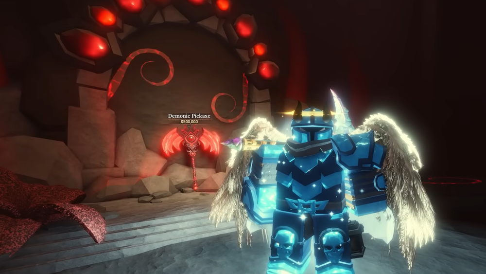 The Forge pickaxe tier list and the best runes for each tier