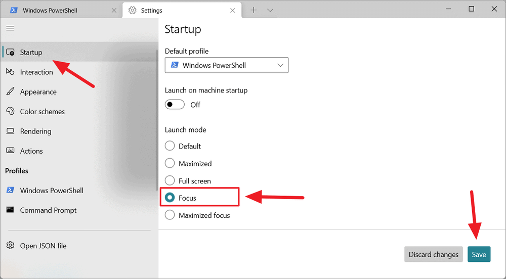 How to Enable or Disable (Exit) Focus Mode in Windows Terminal