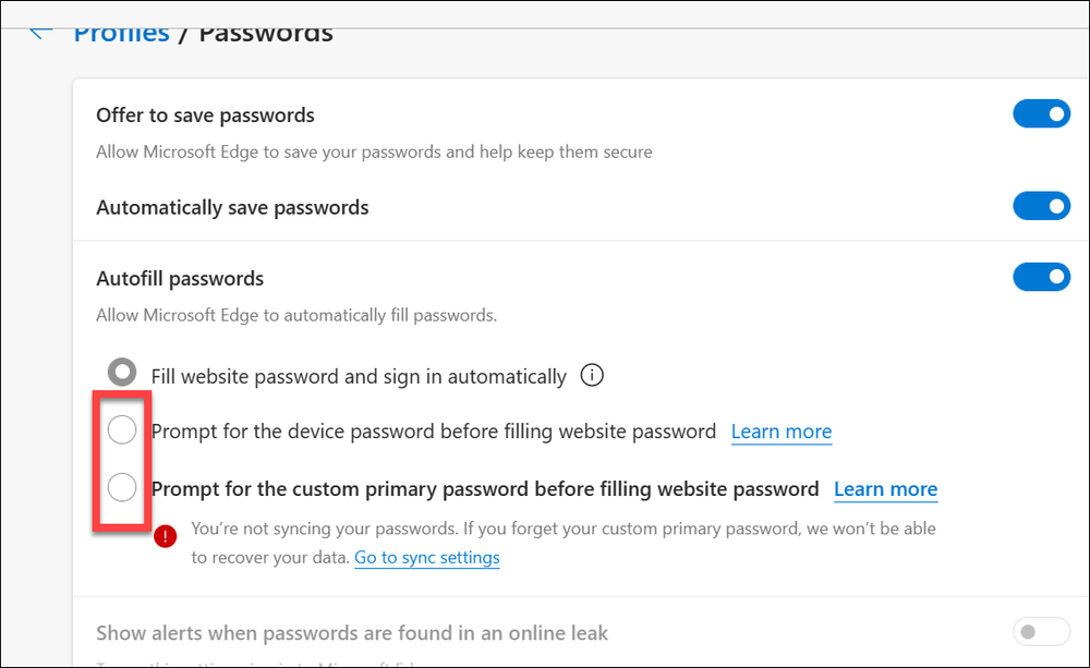 How to Use Microsoft Edge Password Manager