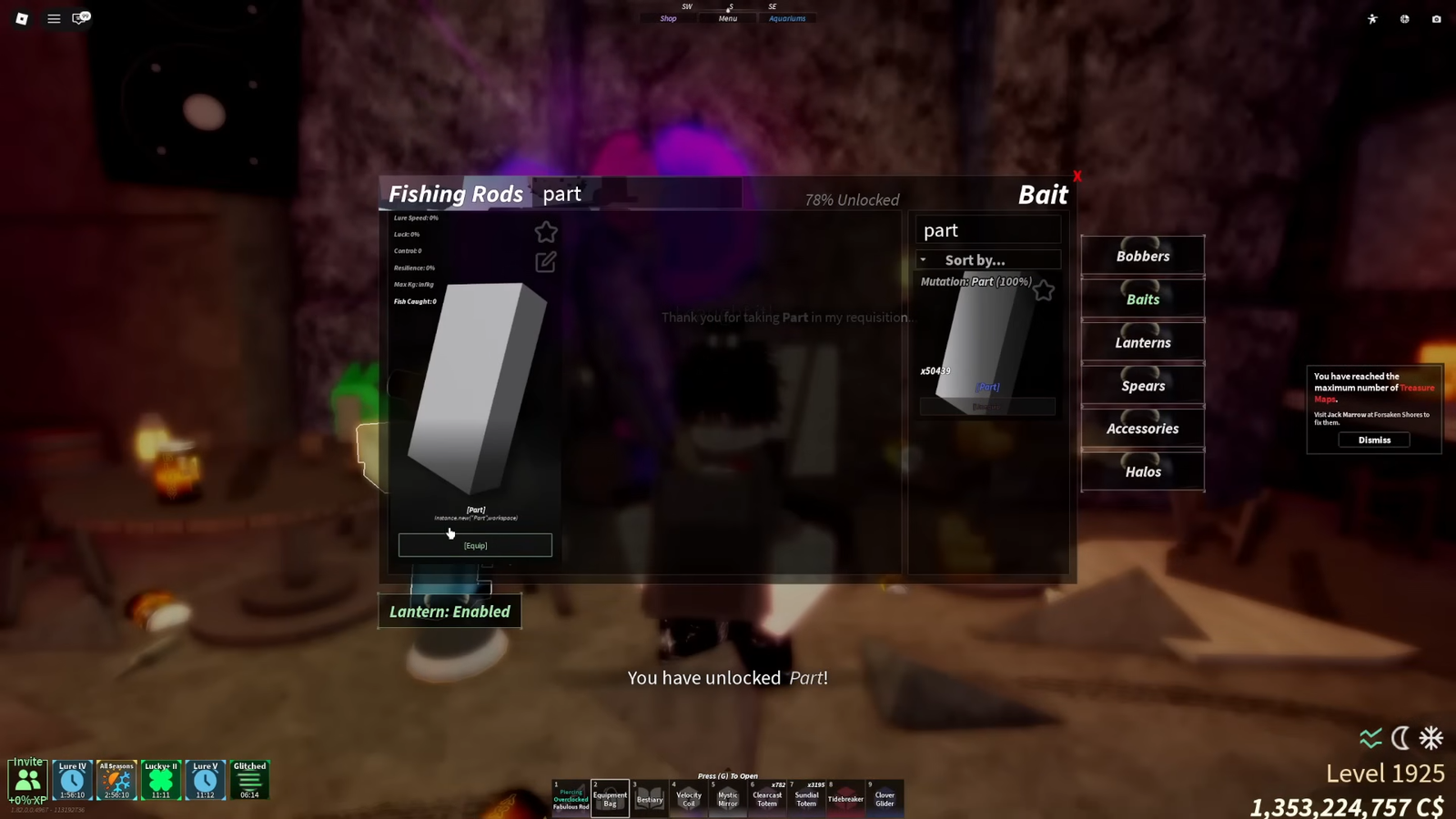 Fisch Part Rod Guide: How to Unlock the Base Part Developer Rod
