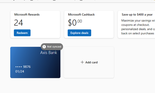 Microsoft Wallet Sign In How to Add a Credit Card to Microsoft Edge Wallet