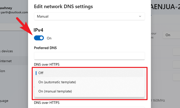 How to Enable DNS Over HTTPS on Windows 11