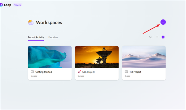 How to Create a Workspace in Microsoft Loop