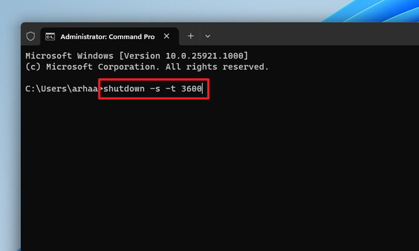 How to Schedule Auto Shutdown in Windows 11