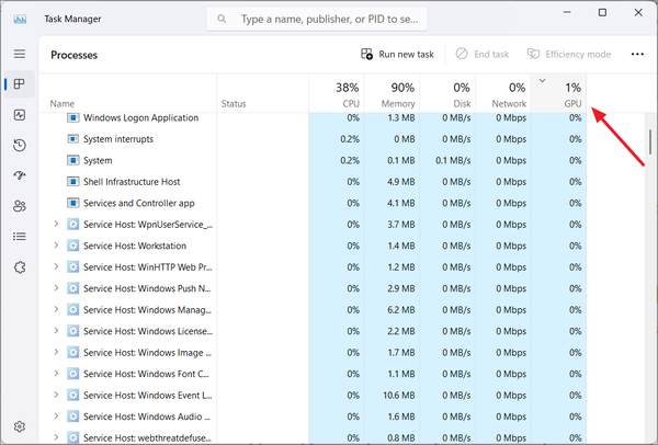 14 Ways to Fix GPU Not Showing Up in Task Manager on Windows 11