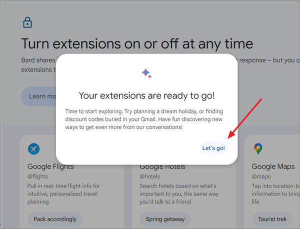How to Enable and Use Gemini Extensions