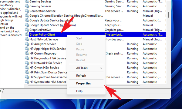 How to Fix ‘Please wait for the gpsvc’ Screen in Windows 11