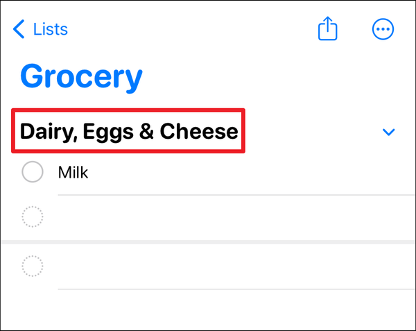 How to Create Sections in Reminders on iPhone to Organize and Group Tasks