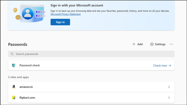 Microsoft Wallet Sign In How To Manage Saved Passwords In Microsoft Wallet