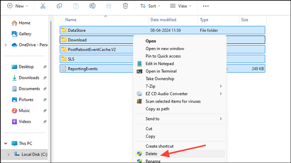 How to fix the Windows Update blank screen issue in Windows 11