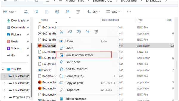 How to fix EA App not working on PC