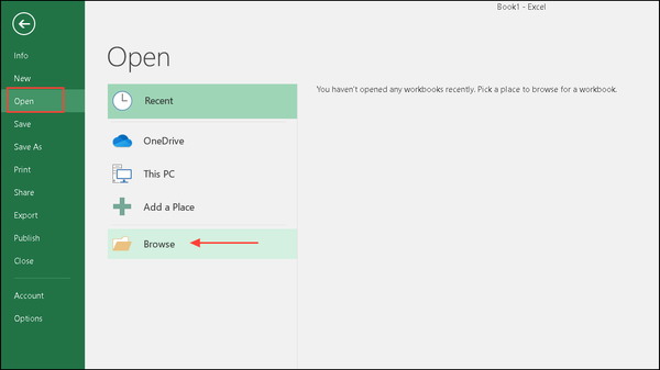 How to repair a corrupted Excel workbook