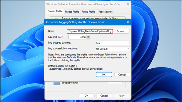 How to check if Windows Firewall is blocking an app