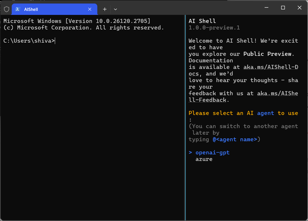 How to Install and Use AI Shell in Windows