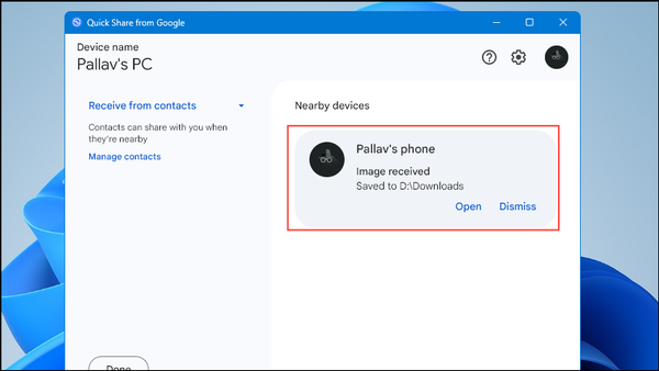 How to set up and use Quick Share on Windows for file transfers with ...
