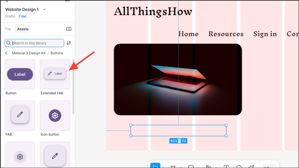Figma Website Changes Example How to design a website in Figma