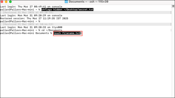 How to Create a New File in Finder on macOS Sequoia