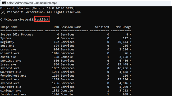 How to Open Task Manager from CMD
