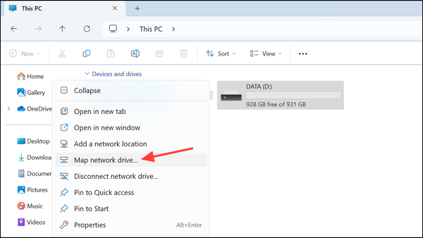 Net Md Computer Drive Add a Network Drive to the PC Drive Section
