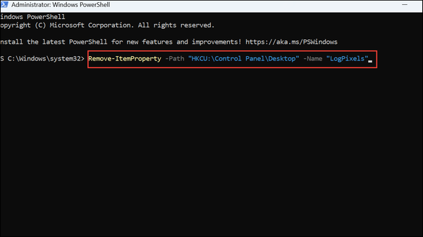 Modify Custom Scaling Using PowerShell