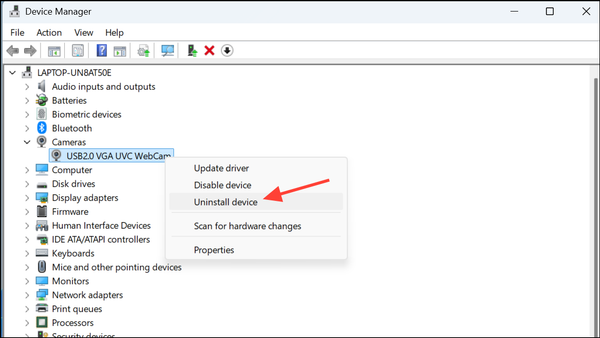 Uninstall Libcamera How to Remove Virtual Camera from Windows 11