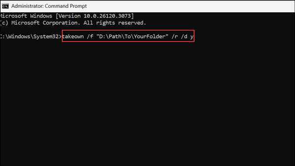 Change Ownership of Folder or File in Windows 11