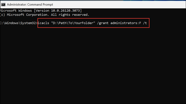 Change Ownership of Folder or File in Windows 11