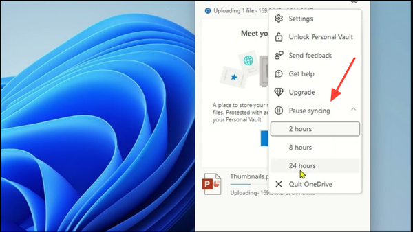 Stop OneDrive from Syncing a Folder on Windows 11