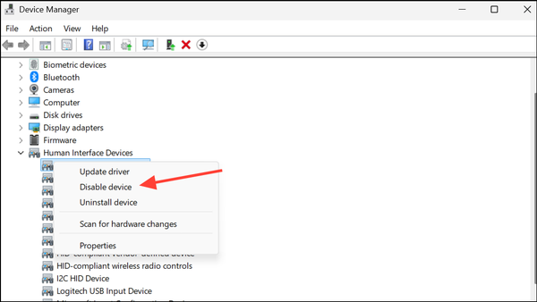 Fix Mouse Cursor Moving Automatically in Windows 11