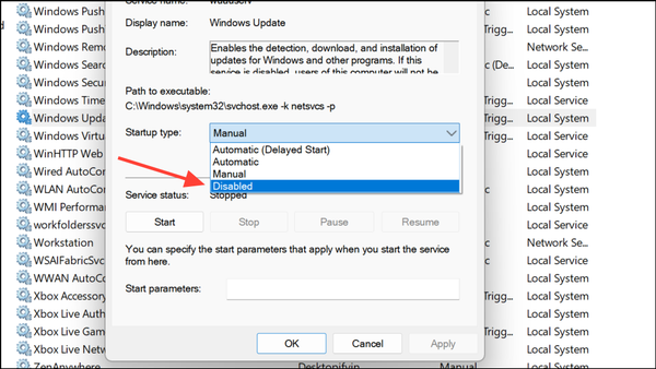 Pause Updates for 20 Years on Windows 11