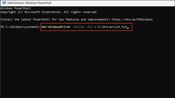 Check Installed Drivers on Windows 11 with Detailed Information