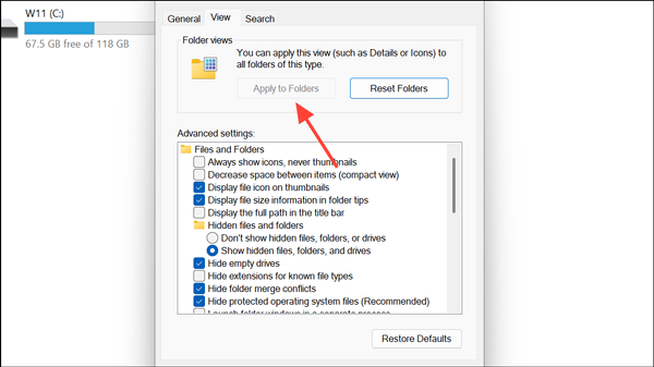 Turn Off File Grouping in Windows Explorer in Windows 11