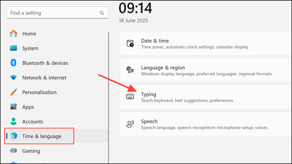 Disable Auto Correct and Spell Check in Windows 11