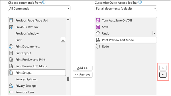 How to Enable Print Preview Edit Mode in Word