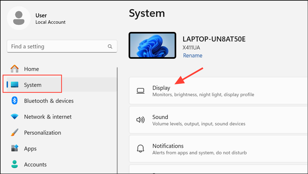 How to Turn Off Automatic Screen Rotation in Windows 11