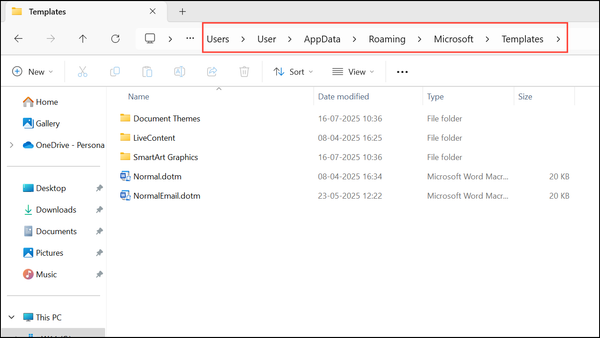 How to Fix Word Cannot Open the Existing File Normal.dotm Error