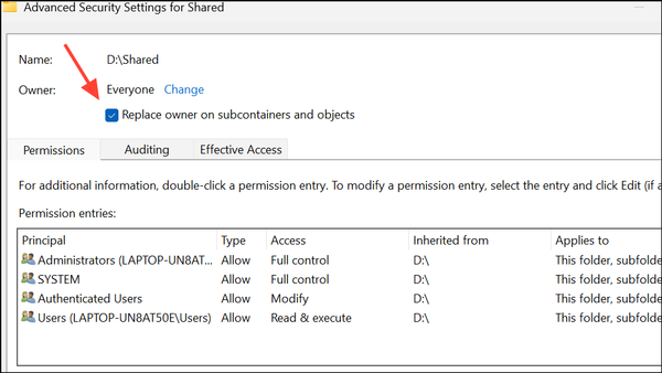 How to Remove “You Need Permission to Perform This Action” Message in ...