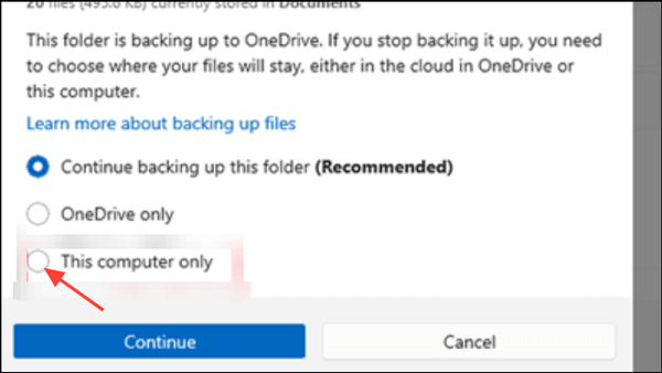 How to Make Windows Save Documents Locally Instead of in OneDrive