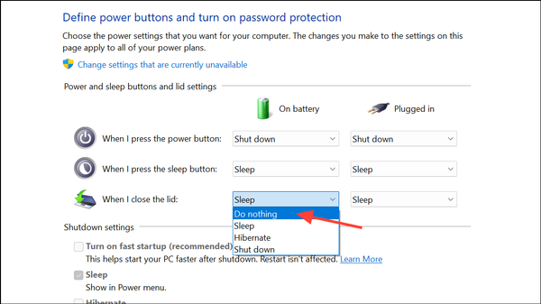 How to Fix Windows 11 Not Shutting Down When Closing Laptop Lid