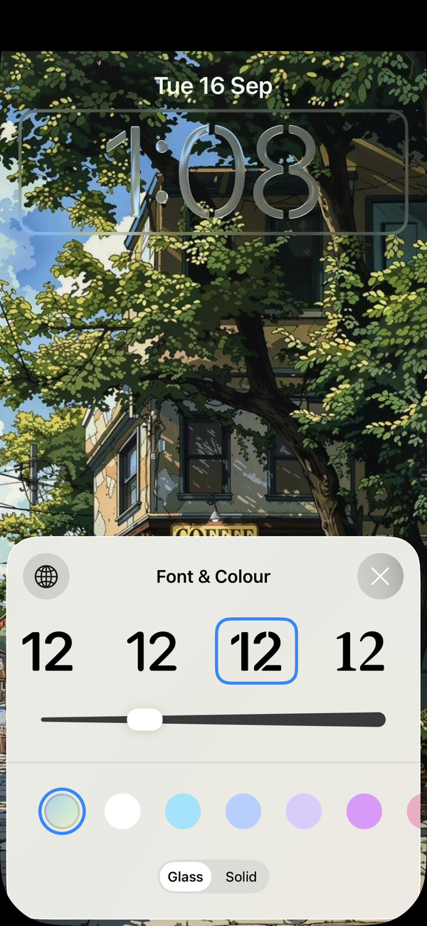 How to Customize iOS 26: Lock Screen Clock Size, Translucent Icons, and ...