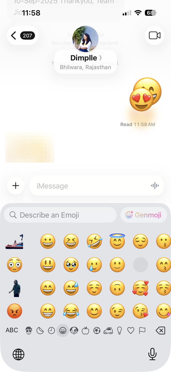 How to Combine emojis on iPhone (iOS 26), Genmoji mixes and sticker stacks