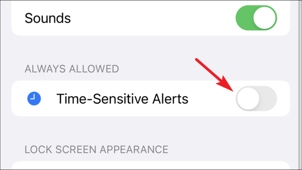 Time Sensitive Notification Ios How to Enable or Disable Time-Sensitive Notifications on iPhone