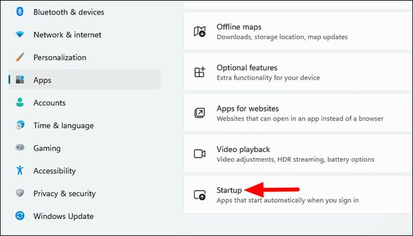 How to Disable Startup Programs in Windows 11