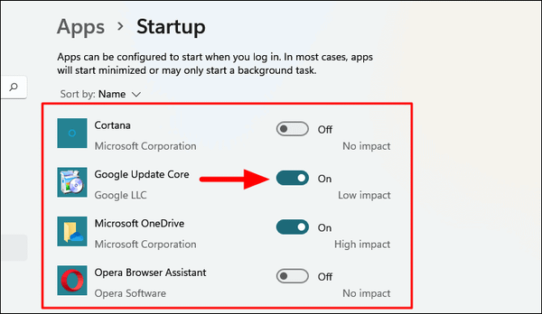 How to Disable Startup Programs in Windows 11