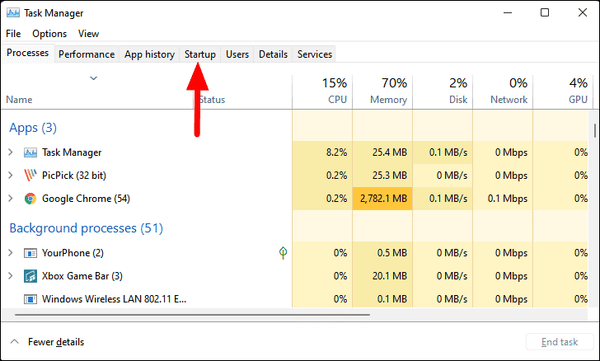 How to Disable Startup Programs in Windows 11