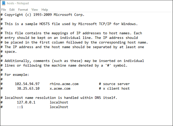 How to Edit Hosts File in Windows 11