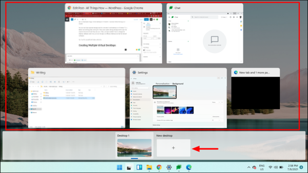How to Use Multiple Desktops in Windows 11